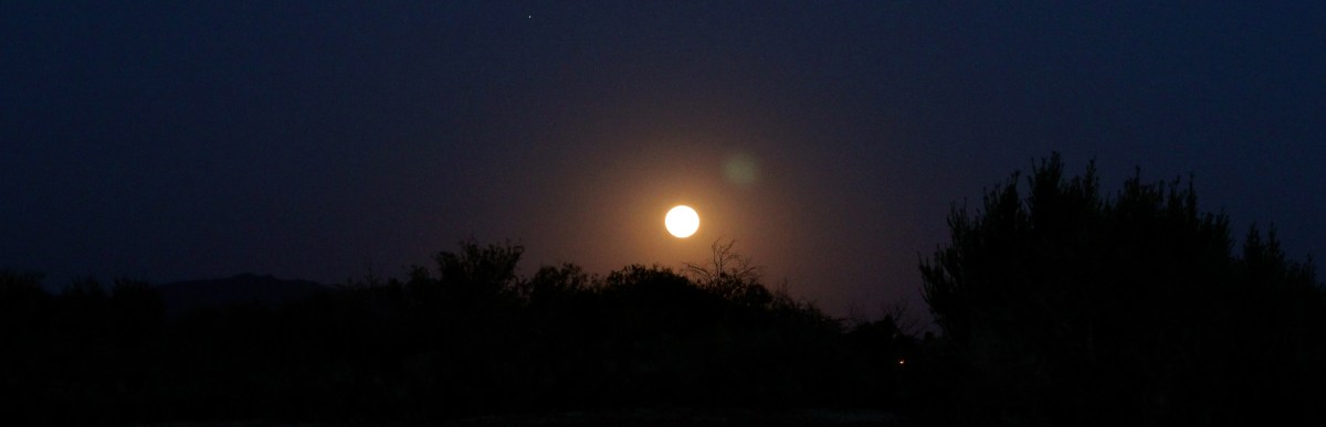full moon rise
