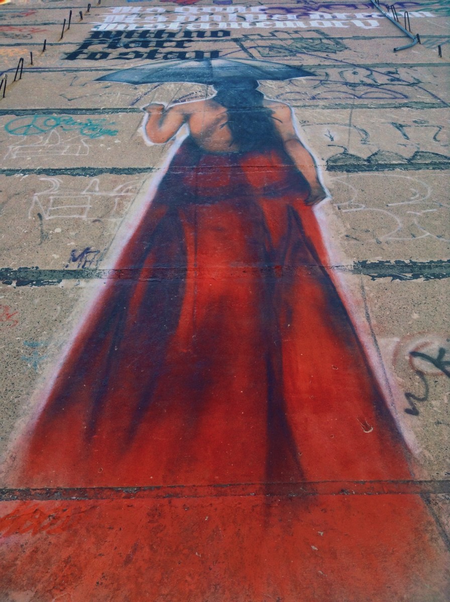 A beautiful and strong woman, full of life, still has her rainy days. Wish her well.